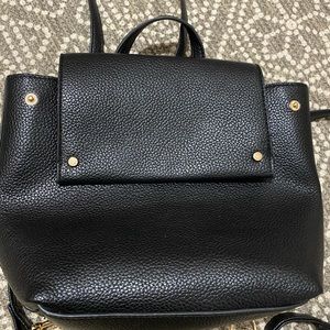 Small black backpack